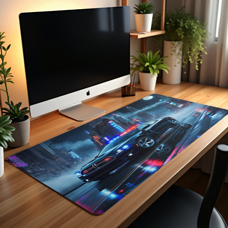 Polyester Desk Pad, 31.5x15.5