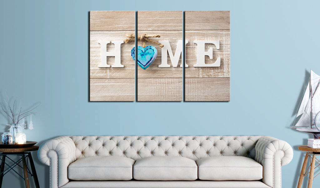 Leinwandbild "Home: Blue Love"