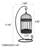 11.42'' H Metal Tabletop Lantern-770667625