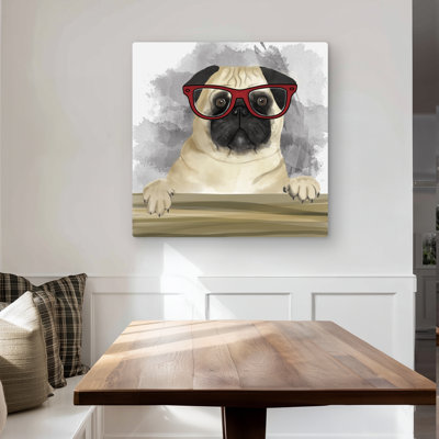 Geek carlin - Illustrative Children Art Metal Print | Home Decor