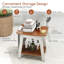 Banc de douche Tabouret de douche avec poignée et porte-savon-910389781
