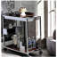 Chariot de service Lisses chrome