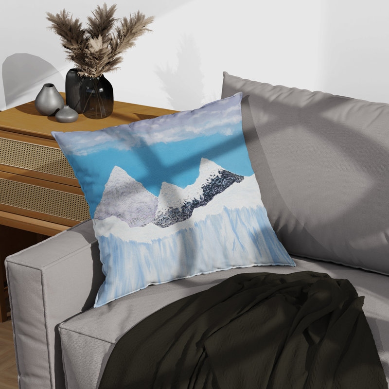 Frozen Time  Throw Pillow, 26"H x 26"W