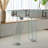 9'Premium Crystal Tempered Glass Shuffleboard Table