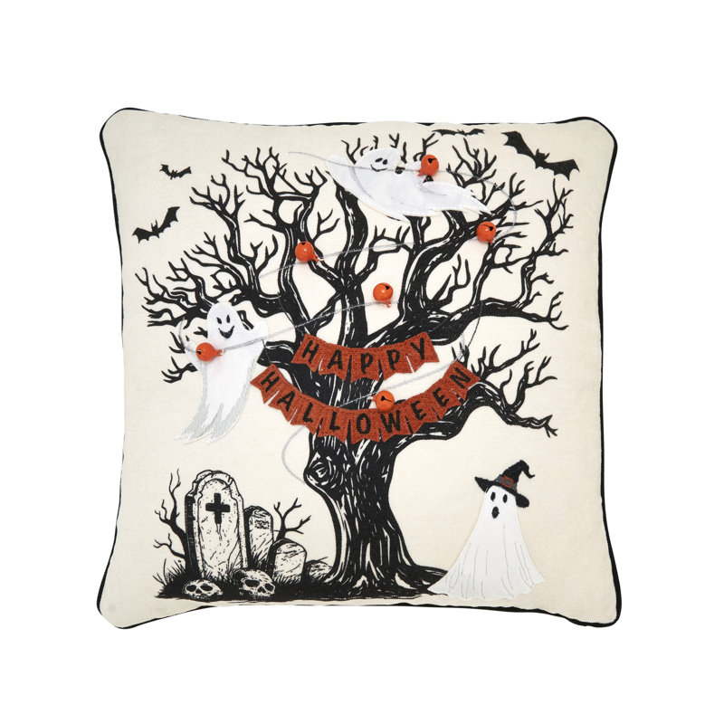 Coussin Happy Halloween, Polyester