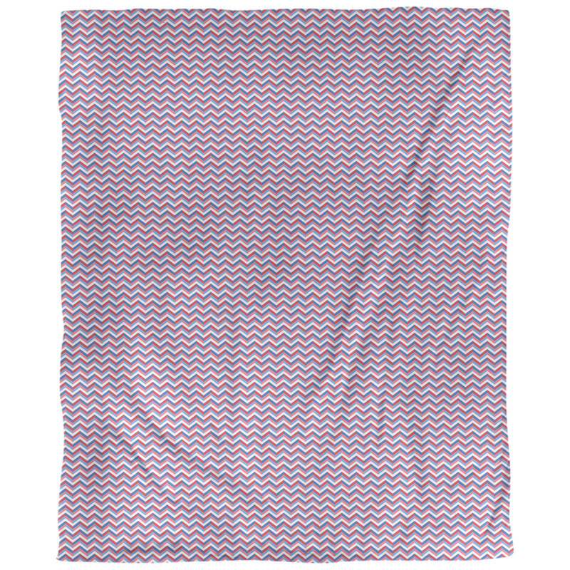 Tissu de fêtes, Rouge alterné / bleu, L 54 po x l 36 po, Lin huître palazzo