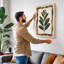 Study in Green Botanical - Wrapped Canvas-731081268-731081276