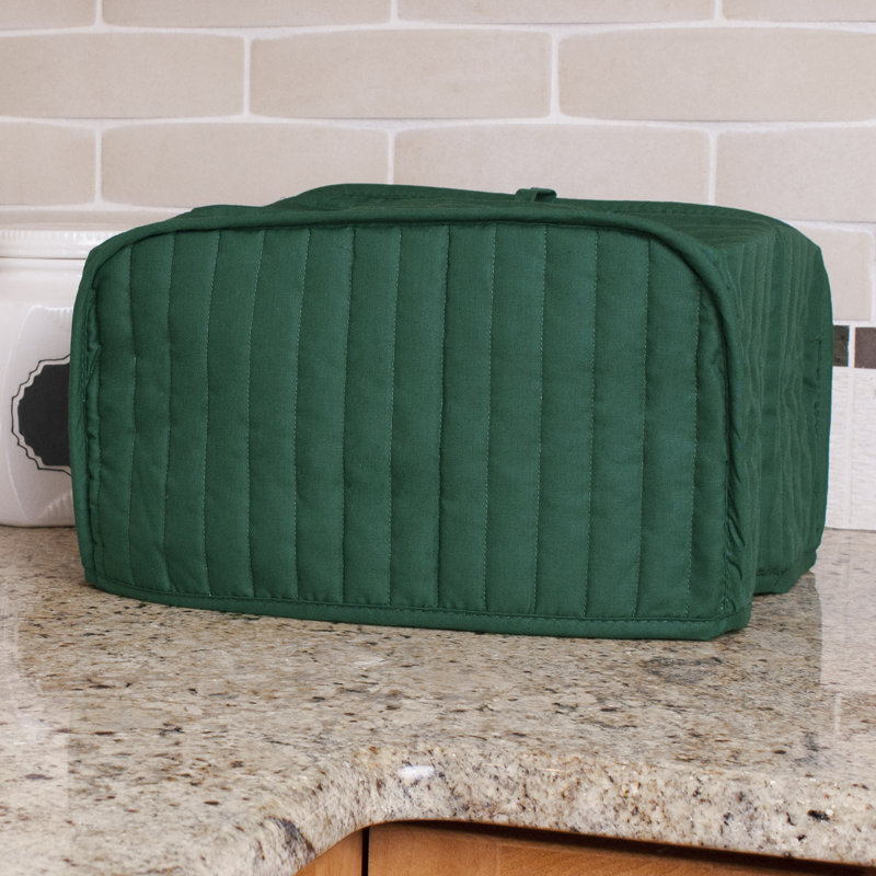 Housse universelle pour grille-pain à quatre tranches, Vert foncé