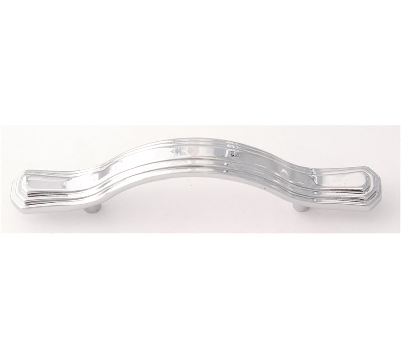 Geometric Arch Pull, Polished Chrome