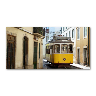 Tram From Lisbon - Wrapped Canvas Print