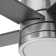 52" Graceshire 5 - Blade LED Flush Mount Ceiling Fan with Remote Control and Light Kit Included