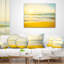 Coussin Calm and Colorful Sunset at Beach - Sea & Shore-29828003-29854610