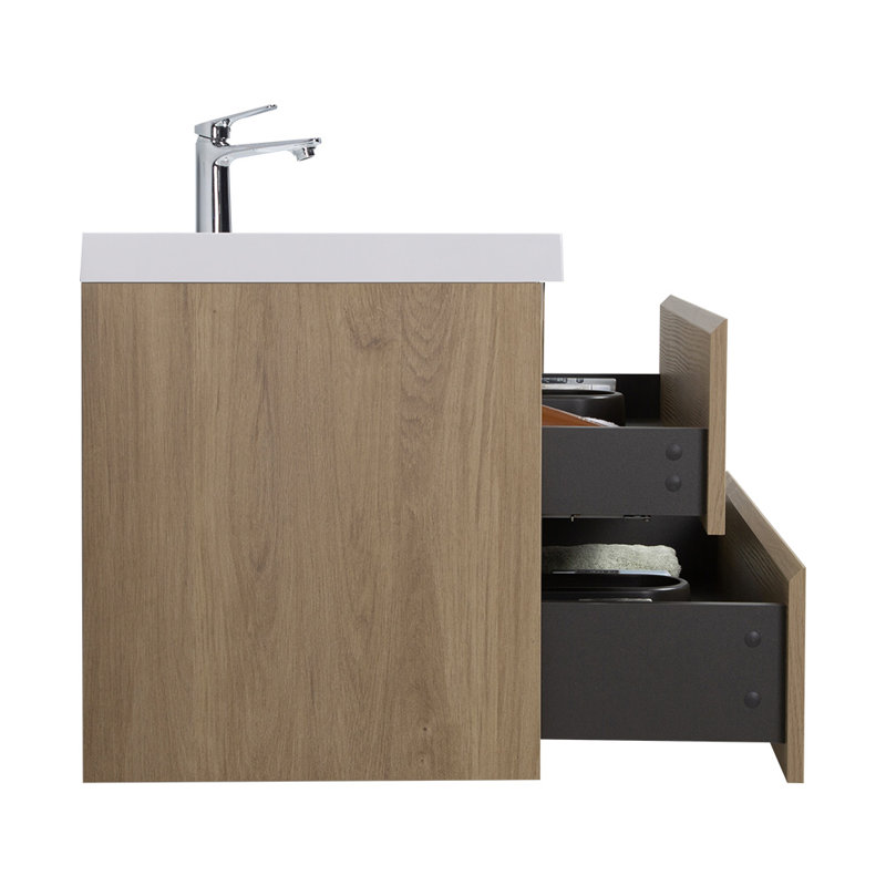 42" Floating Bathroom Vanity With Sink