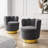 Lacrescenta Upholstered Swivel Barrel Chair-431633505