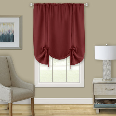 Rideau simple semi-diaphane avec passe-tringle Scarbrough