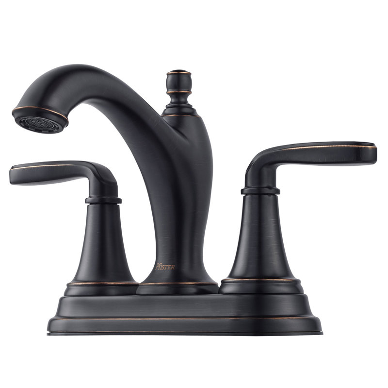 Northcott Centerset Bathroom Faucet in with Drain Assembly, Tuscan Bronze