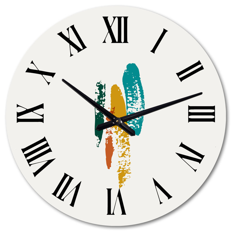 Très grande horloge murale II, Très grand