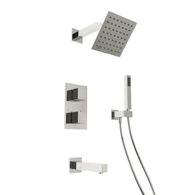 Thermostatic All-In-One Kit with Rough in-Valve
