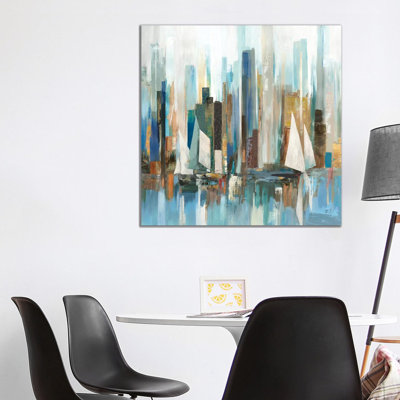 "Regatta I" par Allison Pearce, reproduction d’art