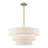 4 - Light Dimmable Drum Chandelier-254080605-254080604
