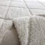 Tapis géométrique blanc-206556909