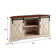 Bevus 52" Corner TV Stand with Sliding Doors for TVs up to 58"