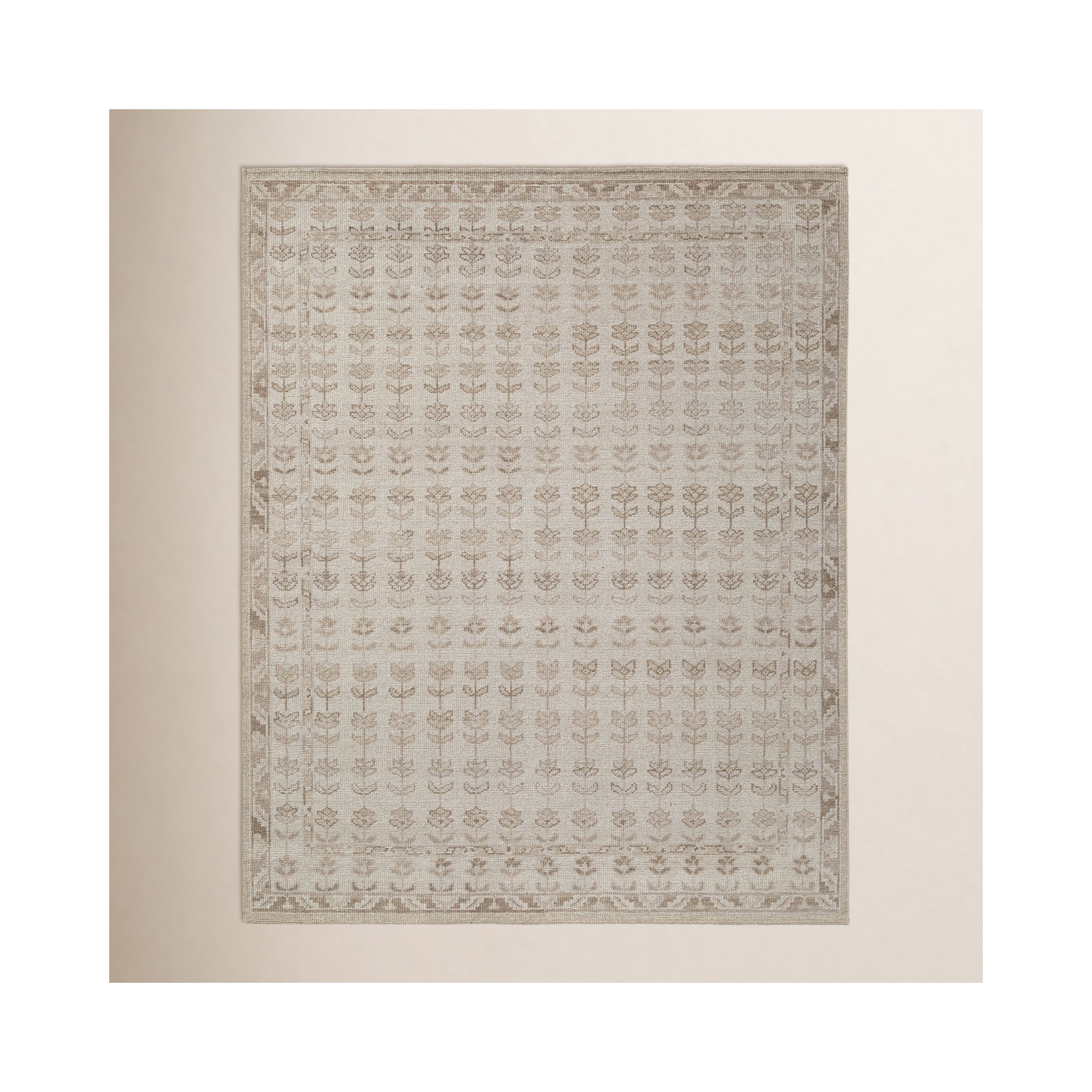 Birch Lane™ Hand Knotted Wool Neeman Rug, Rectangle 2' x 3'