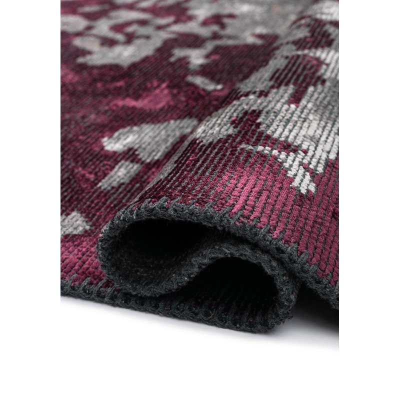 Rapture Damask Area Rug, Rectangle 9' x 12'