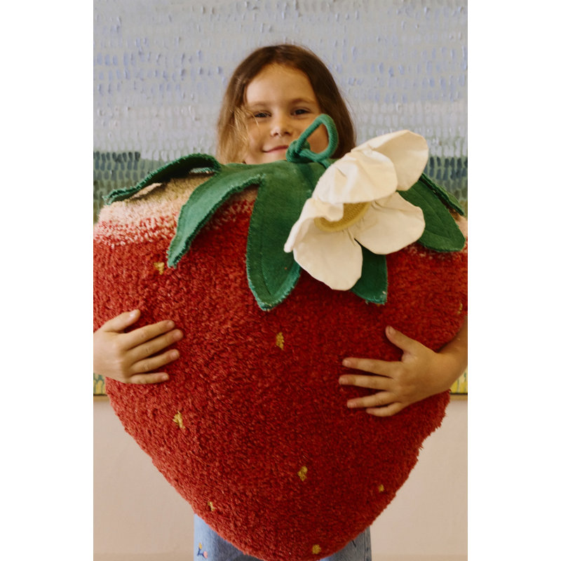 Floor Cushion Strawberry
