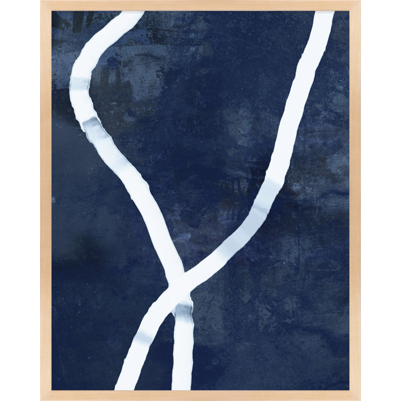 «White Rope 5» par Jacques Pilon - reproduction de photo encadrée sur papier, Érable, H 30 po x l 24 po x P 1,25 po