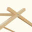 Lit en bois avec lit gigogne simple
