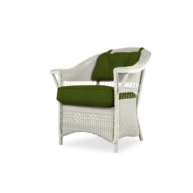 Nantucket Outdoor Dining Armchair, Friendly Flax, Linen