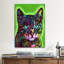 «Watchful Cat» par Dean Russo - Estampe numérique sur toile tendue avec châssis-72689502-22931679