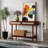  Oliver 47”W Mid-Century Wood Console Table with 2 Drawers-472950914