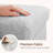 16" Wide Cube Light Gray Storage Ottoman-120892860
