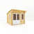 White/Natural Timber selected