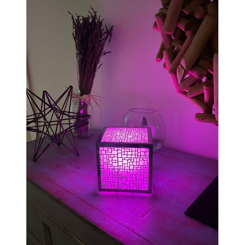 Lampe de table carrée 5 po Healdton