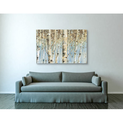 « white forest », reproduction de peinture à l’acrylique sur toile