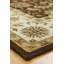 Wool Oriental Area Rug in Brown-1517629980