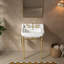 Lavabo de console de salle de bain-132439121