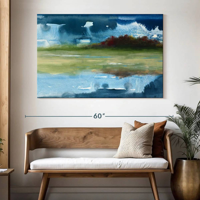 Avery Mirrored, 34" H x 51" W