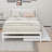 Solid Wood Platform Bed-206897571