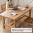 Burlywood Rectangular Solid Wood Butterfly Leaf  Dining Table-108205852