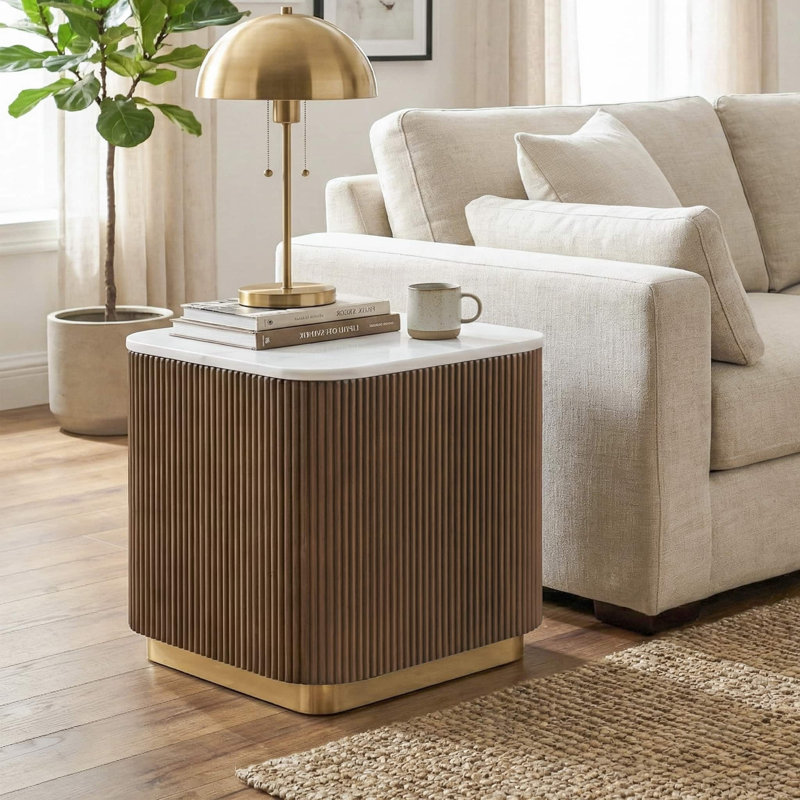 Table de bout contemporaine 1pc