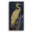 «Egret on Indigo I», reproduction d'art sur toile tendue-661795381