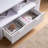 TV Console Table With 2 Drawers And Open Shelving, Tv Stand