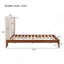 Lit plateforme solide en bois de bambou sec de 12 pouces avec tête de lit tapissier de 48 po, facile à assembler-1689422675-1689422674