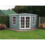 Handmade 10 x 10 Ft Corner Summer House-1585953645