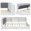 Lit plateforme tapissier multifonctionnel avec tablettes et 2 tiroirs-1782803117-1782803116