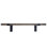 Rayne Red Oak Bracket Shelf